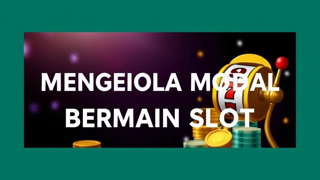 Langkah Terbaik Mengelola Modal Bermain Slot