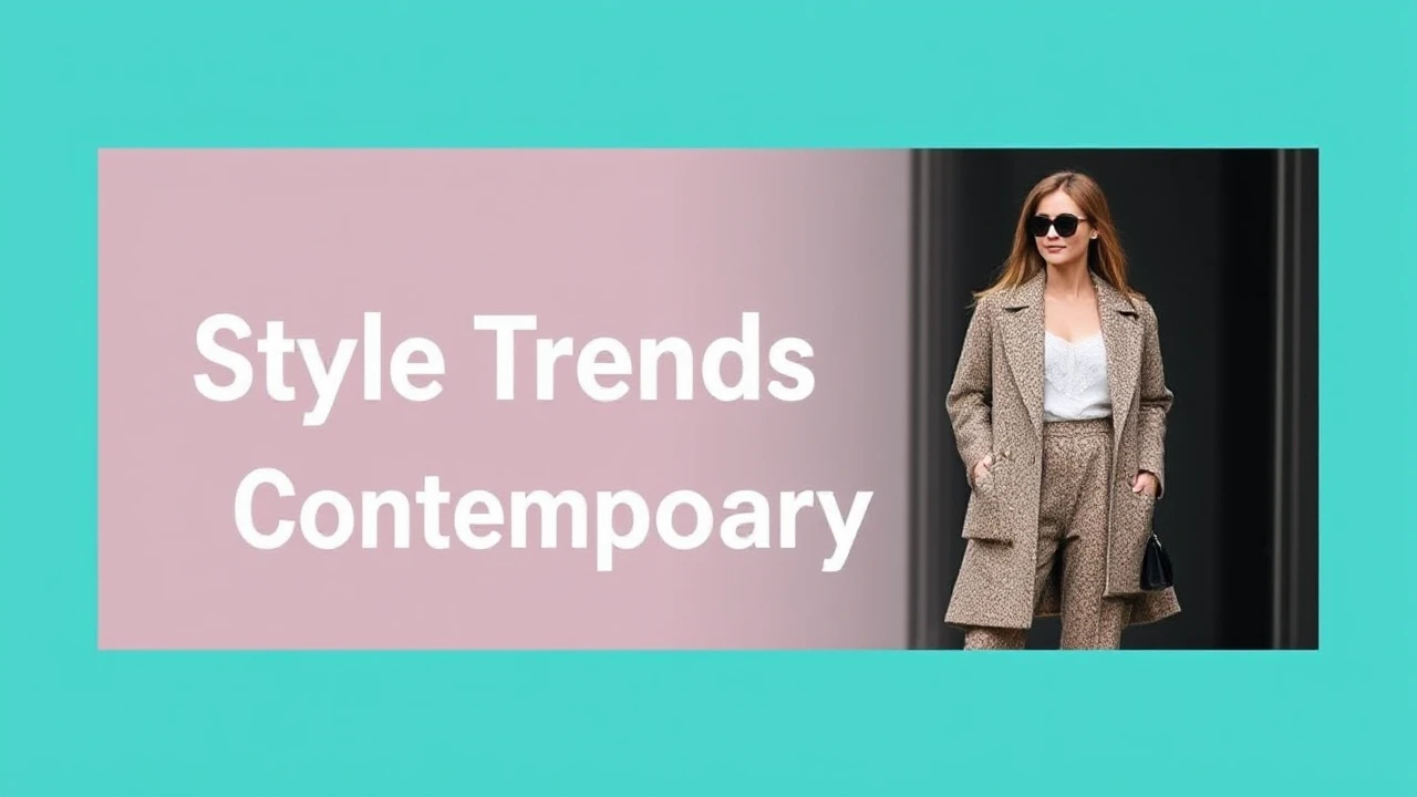 All You Need to Know to Style Trends for Contemporary Females