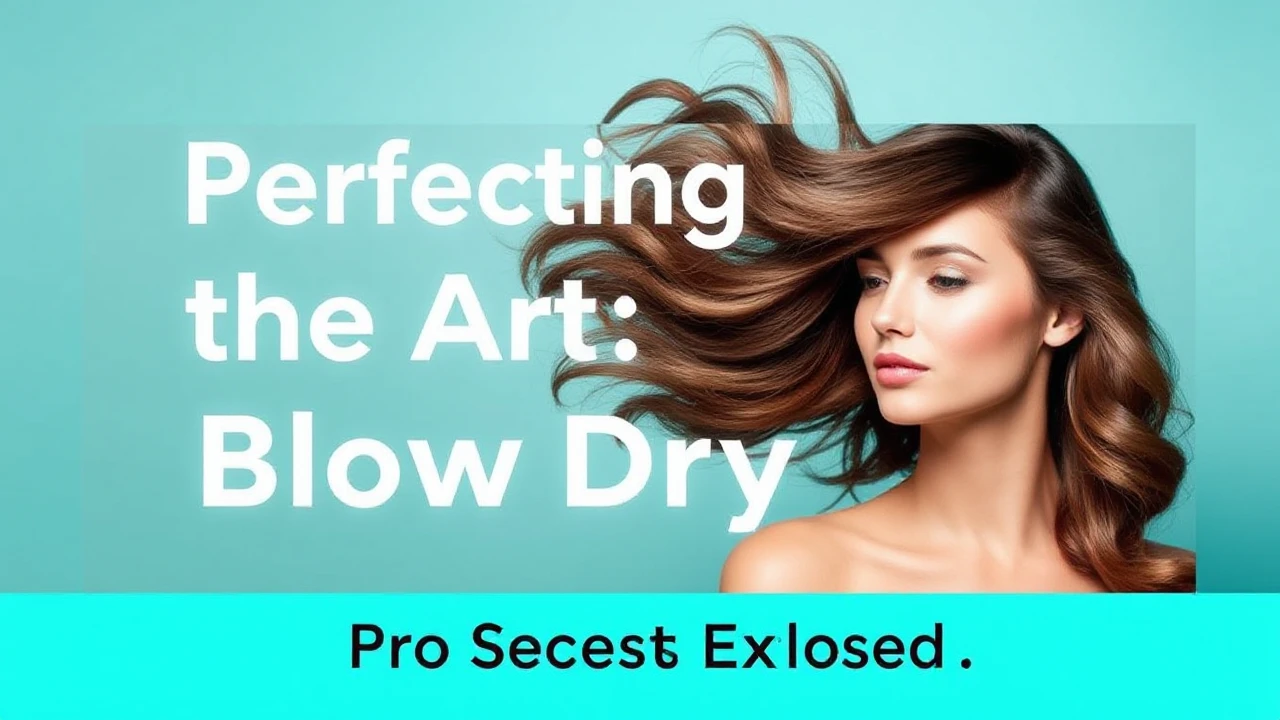 Perfecting the Art of Blow Drying: Pro Secrets Exposed