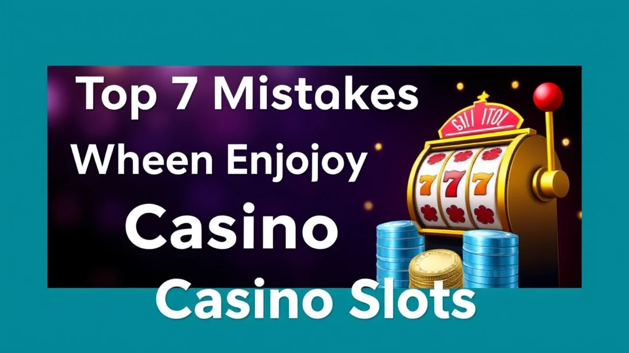 Top 7 Mistakes When Enjoying Casino Slots