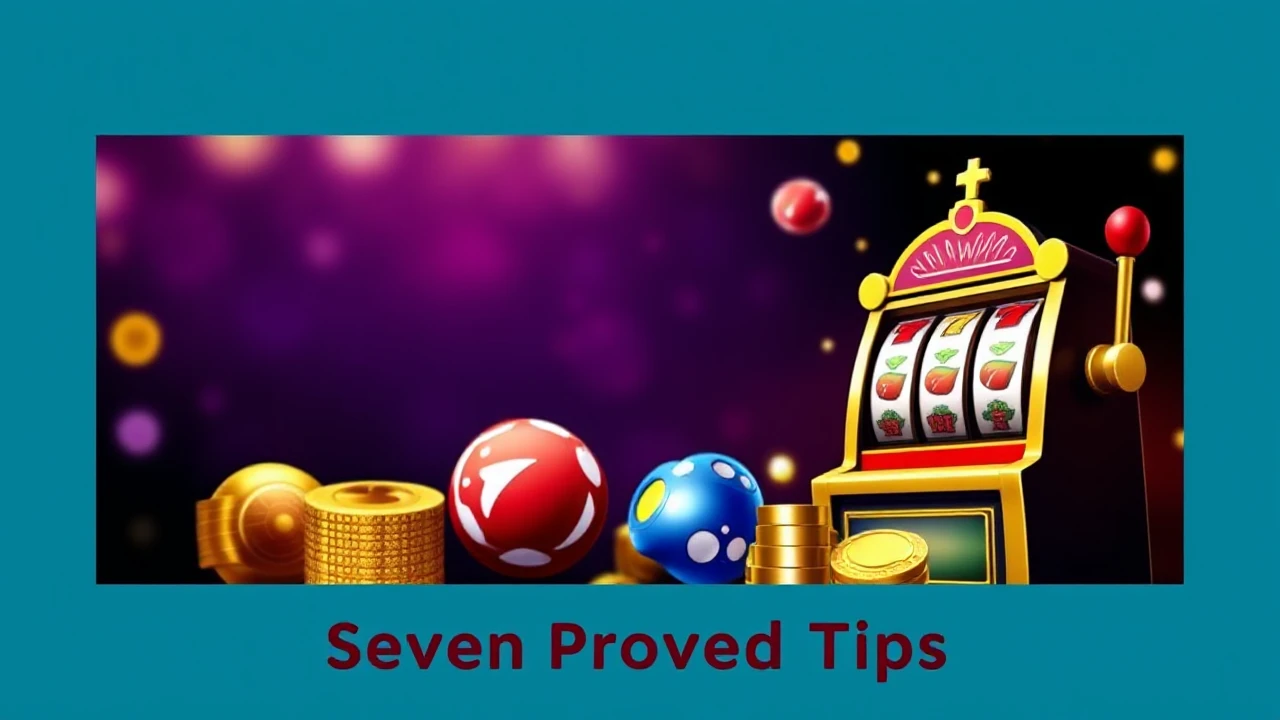 Dominating Casino Slots: Seven Proven Tips