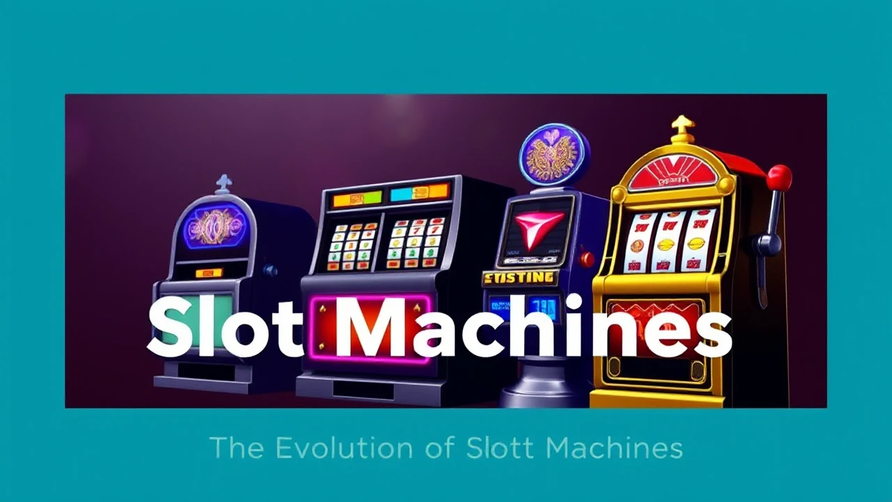 The Evolution of Slot Machines: Past, Present, Future
