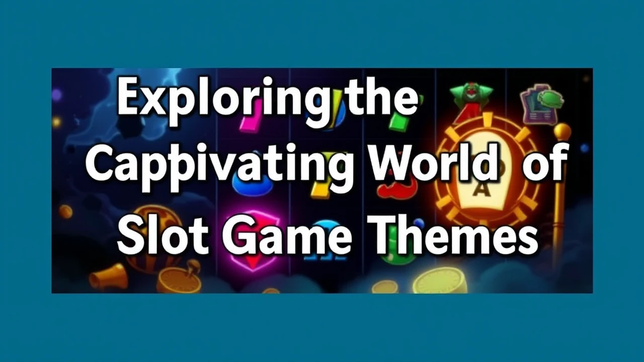 Exploring the Captivating World of Slot Game Themes