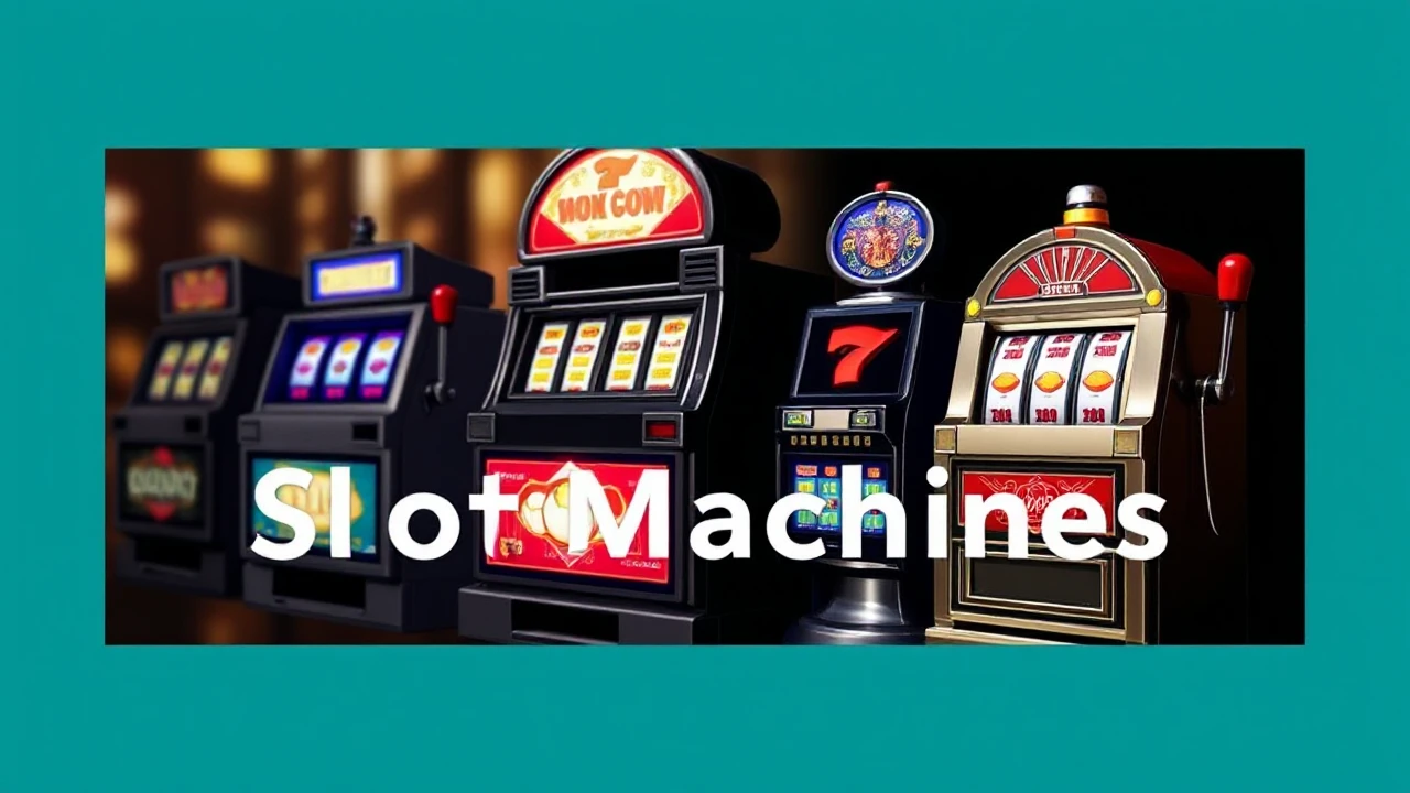 The Transformation of Slot Machines: A Historical Perspective