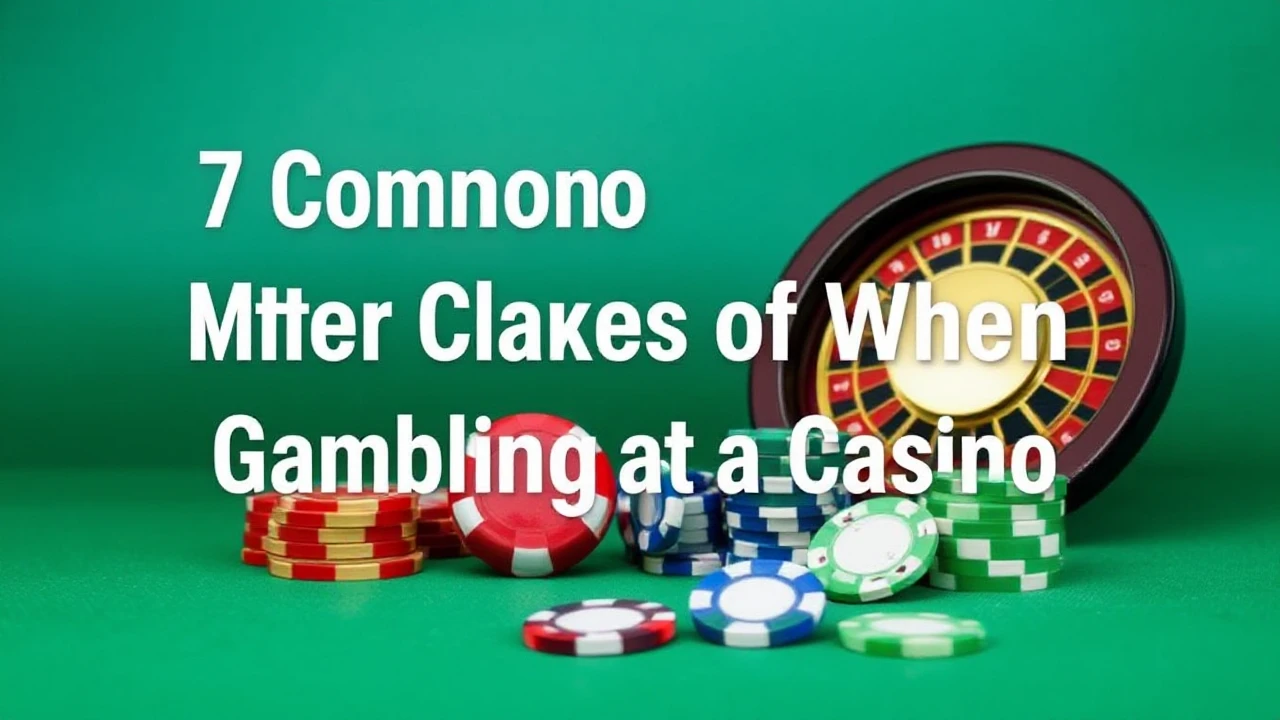 7 Common Mistakes to Steer Clear of When Gambling at a Casino