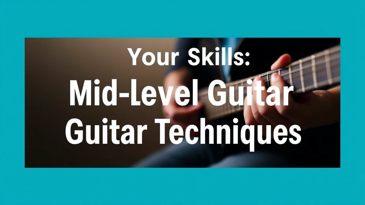 Boost Your Skills: Mastering Mid-level Guitar Techniques