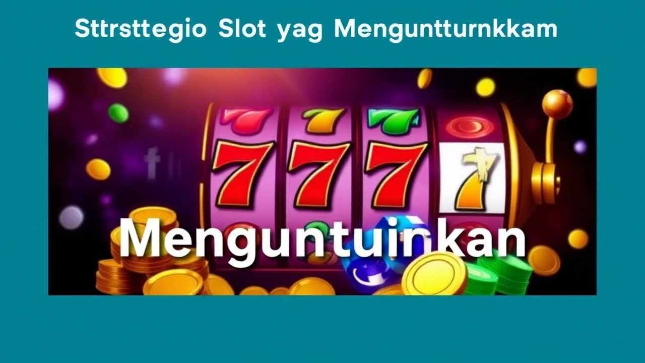 Strategi Slot yang Menguntungkan