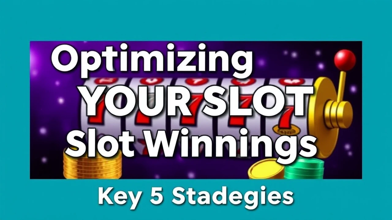 Optimizing Your Slot Winnings: Key 5 Strategies