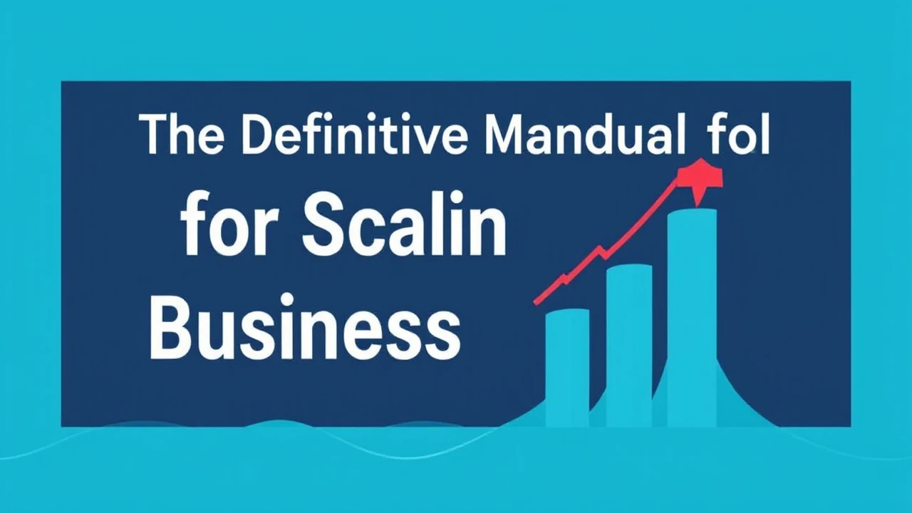 The Definitive Manual for Scaling Your Business Efficiently