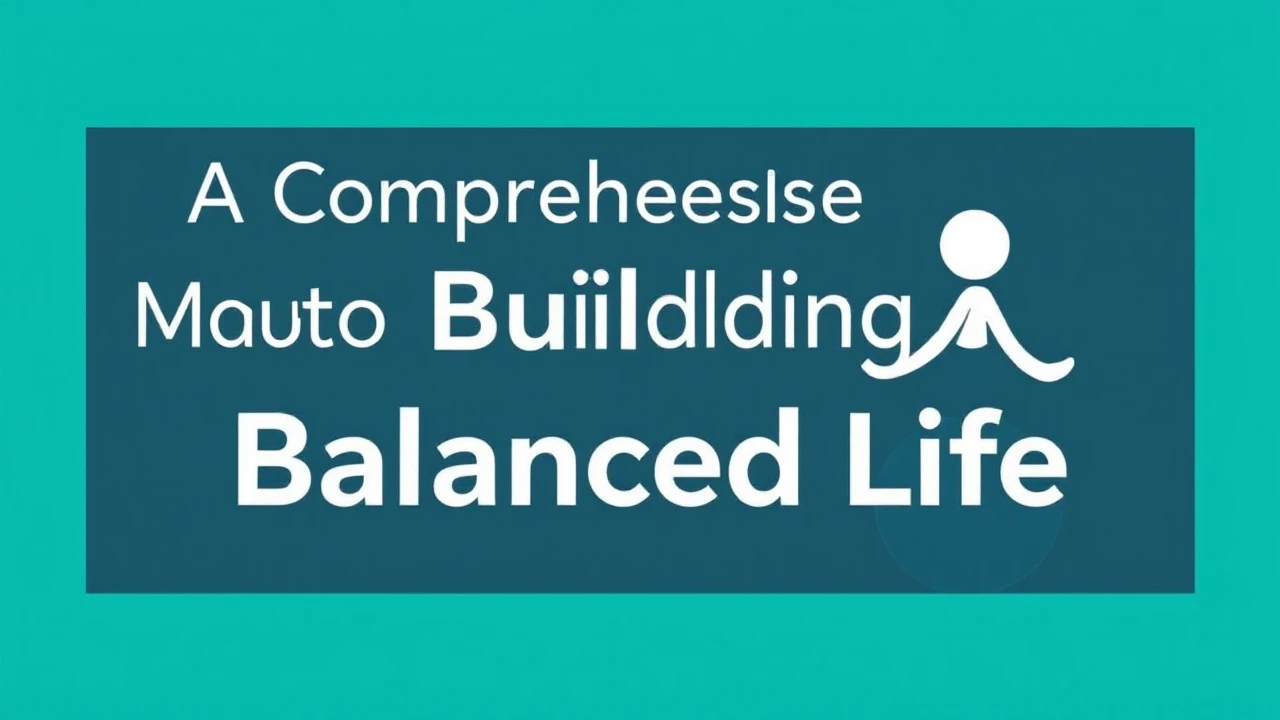 A Comprehensive Manual to Building a Balanced Life