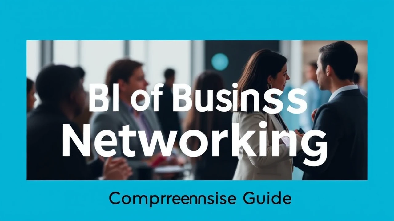 Unlocking the Skill of Business Networking: A Comprehensive Guide