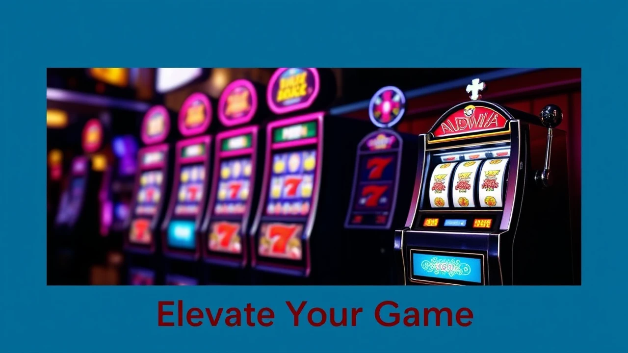 Elevate Your Game: Winning Strategies for Casino Slot Success