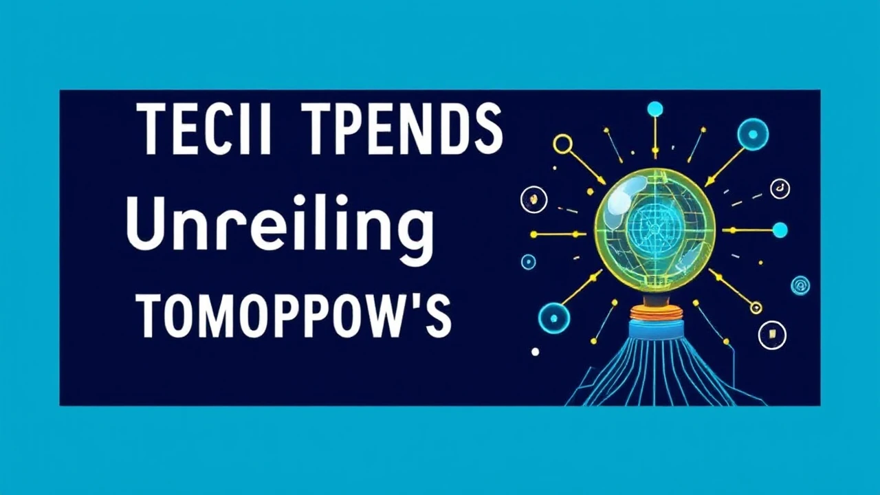 Tech Trends: Unveiling Tomorrow's Innovation