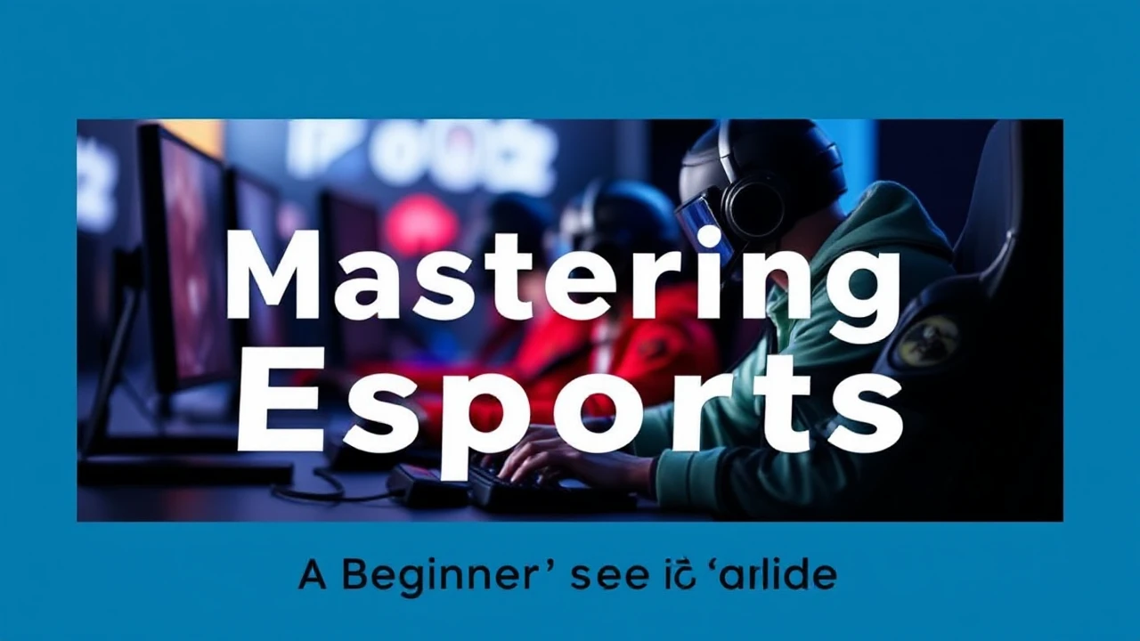 Mastering Esports: A Beginner's Guide to Professional Gaming