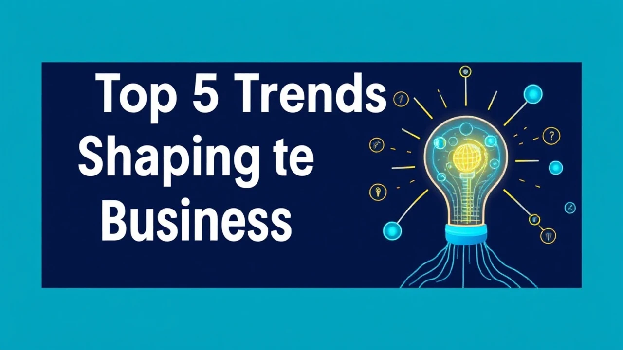 Delving into the Top 5 Trends Shaping the Future of Business Innovation