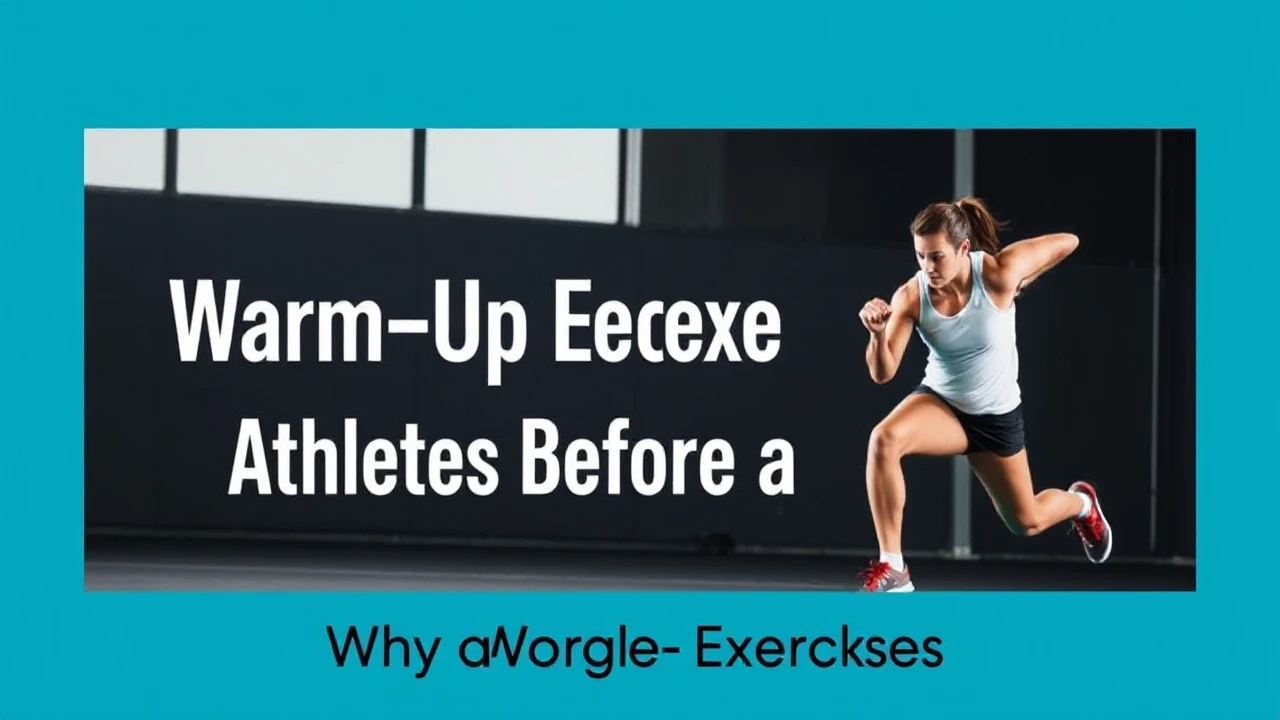 Primary Warm-Up Exercises for Athletes Before a Workout