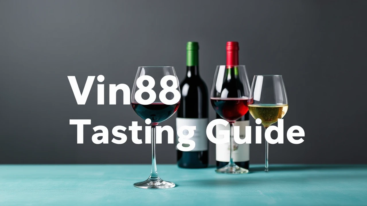 The Complete Vin88 Tasting Guide for Wine Enthusiasts