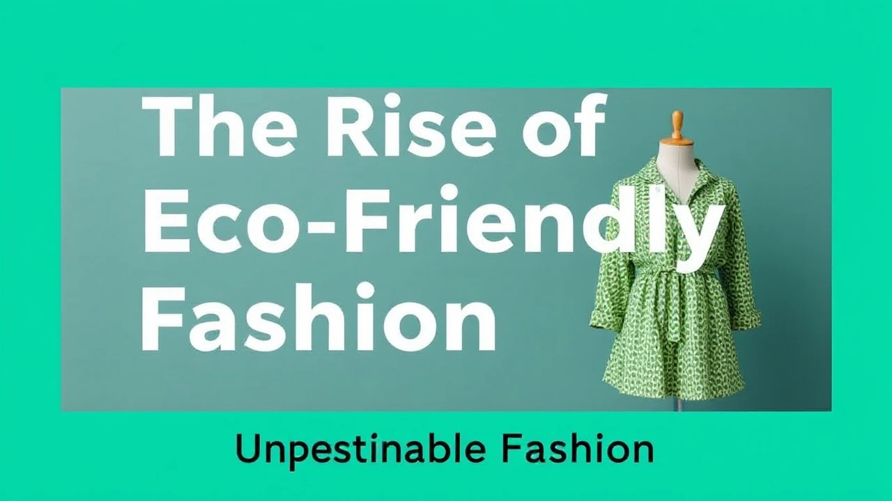 The Rise of Eco-Friendly Fashion: An Extensive Handbook