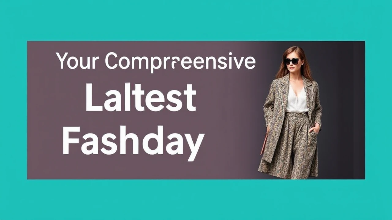 Your Comprehensive Handbook to Latest Fashion for Today's Woman