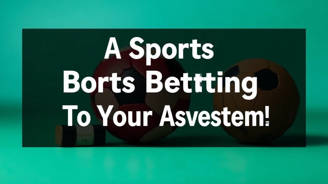 Use A Sports Betting System To Your Advantage!