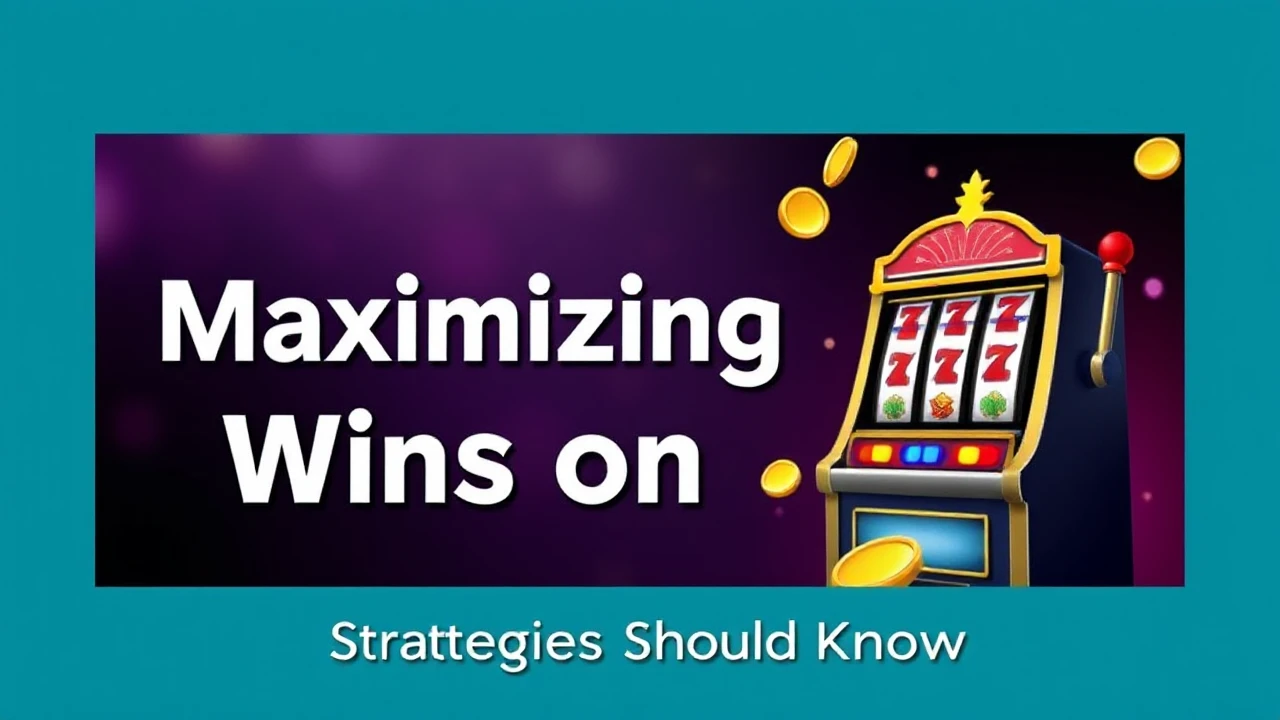 Mastering to Maximizing Wins on Slots: Strategies You Should Know
