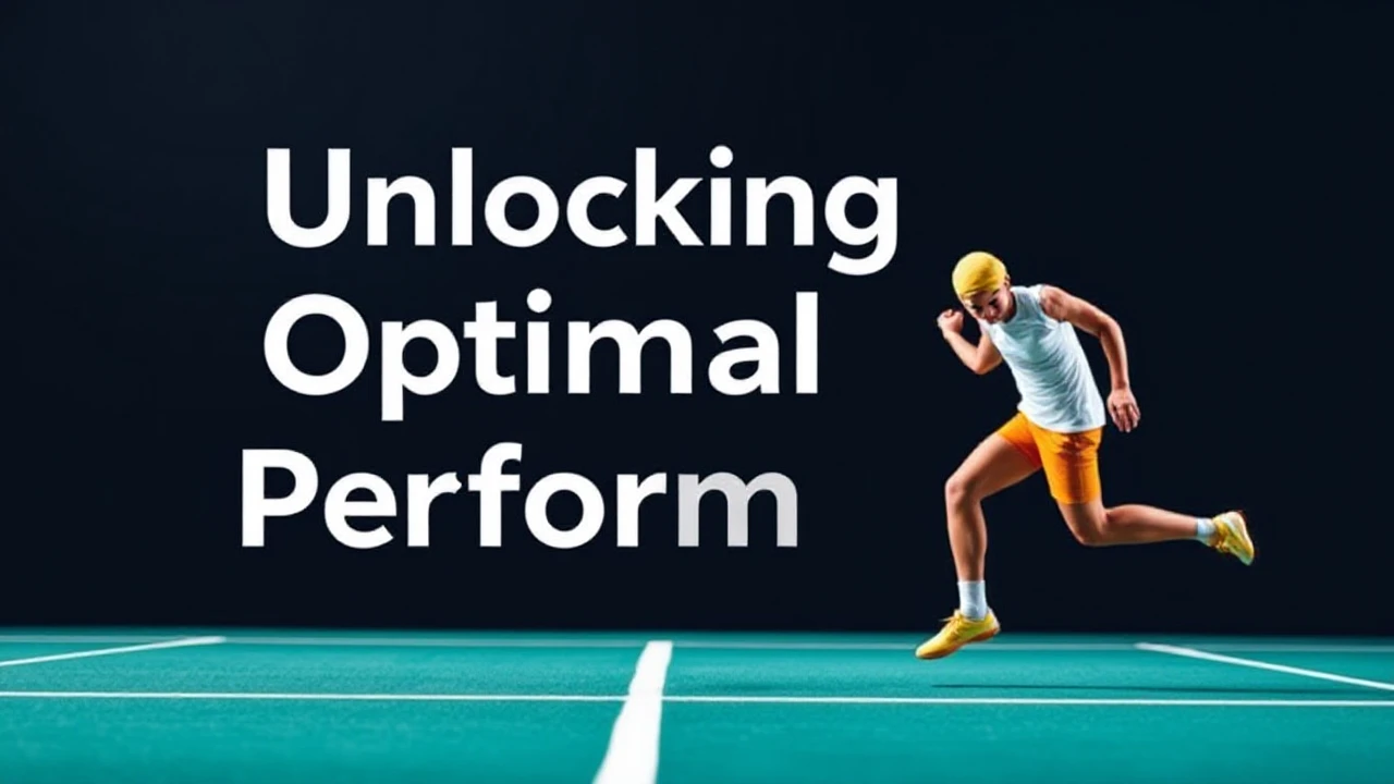 Unlocking Optimal Performance: Psychological Strategies for Sports Professionals
