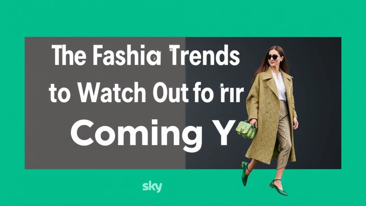 The Fashion Trends to Watch Out for in the Coming Year