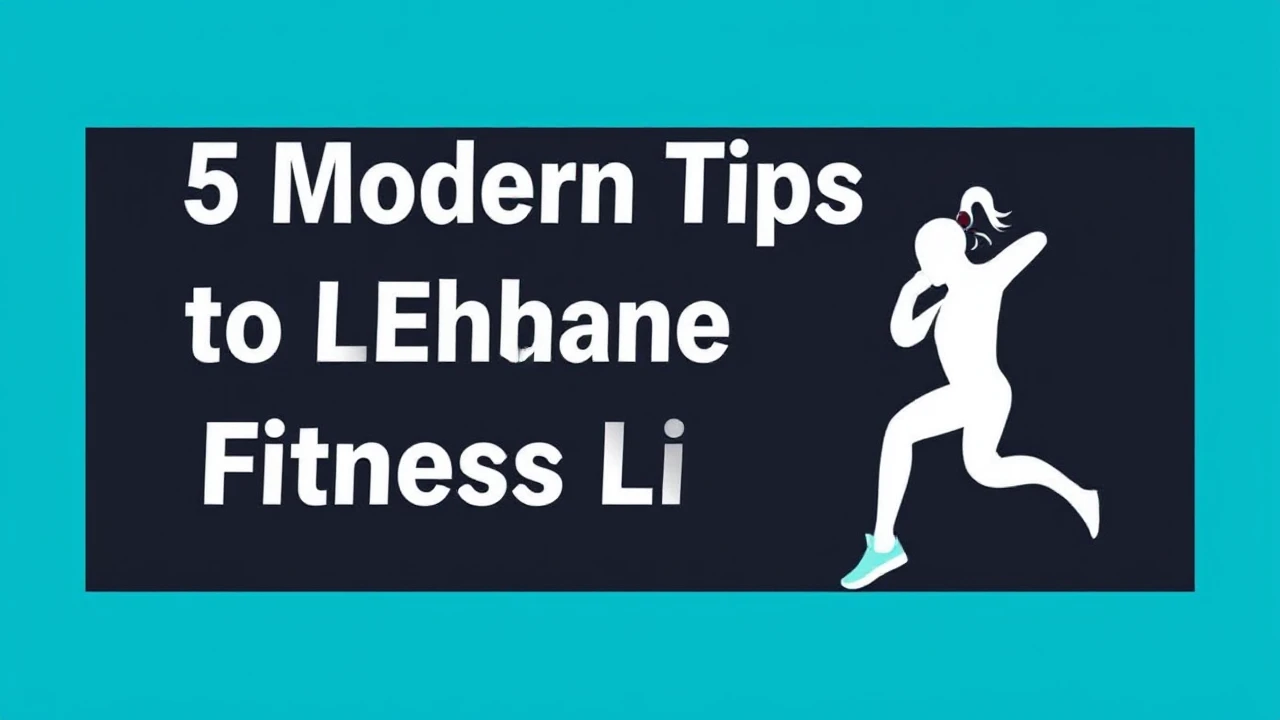 5 Modern Tips to Enhance Your Fitness Lifestyle
