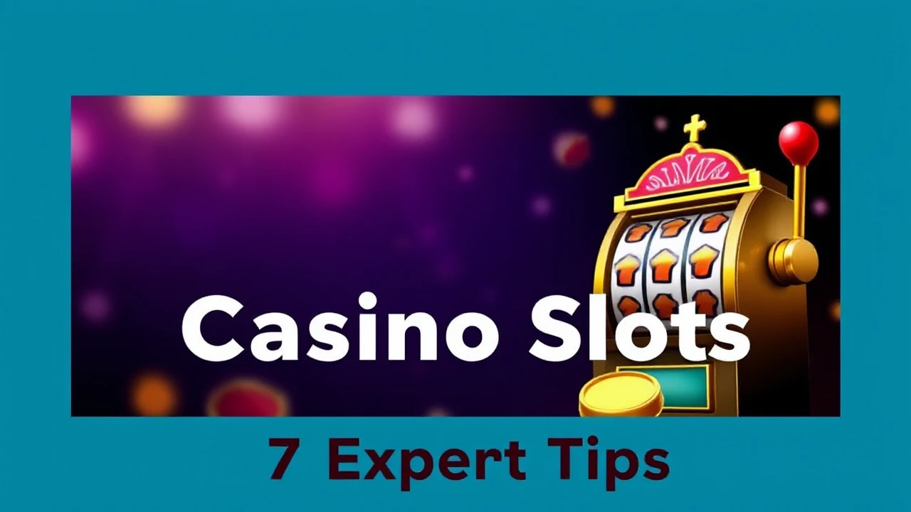 Mastering Casino Slots: 7 Expert Tips