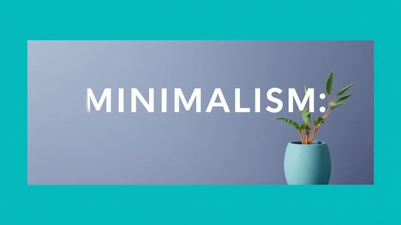 Welcoming Minimalism: A Key to Simplifying Your Lifestyle