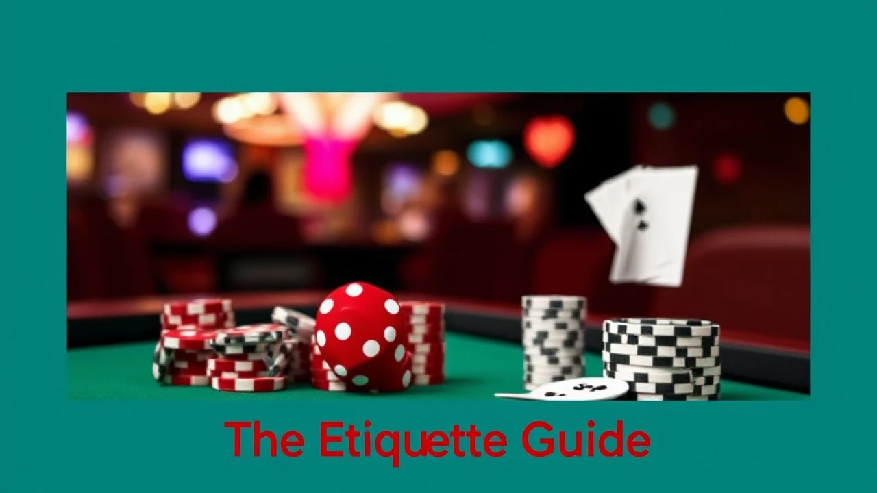 The Etiquette Guide: Do's and Don'ts at Casinos