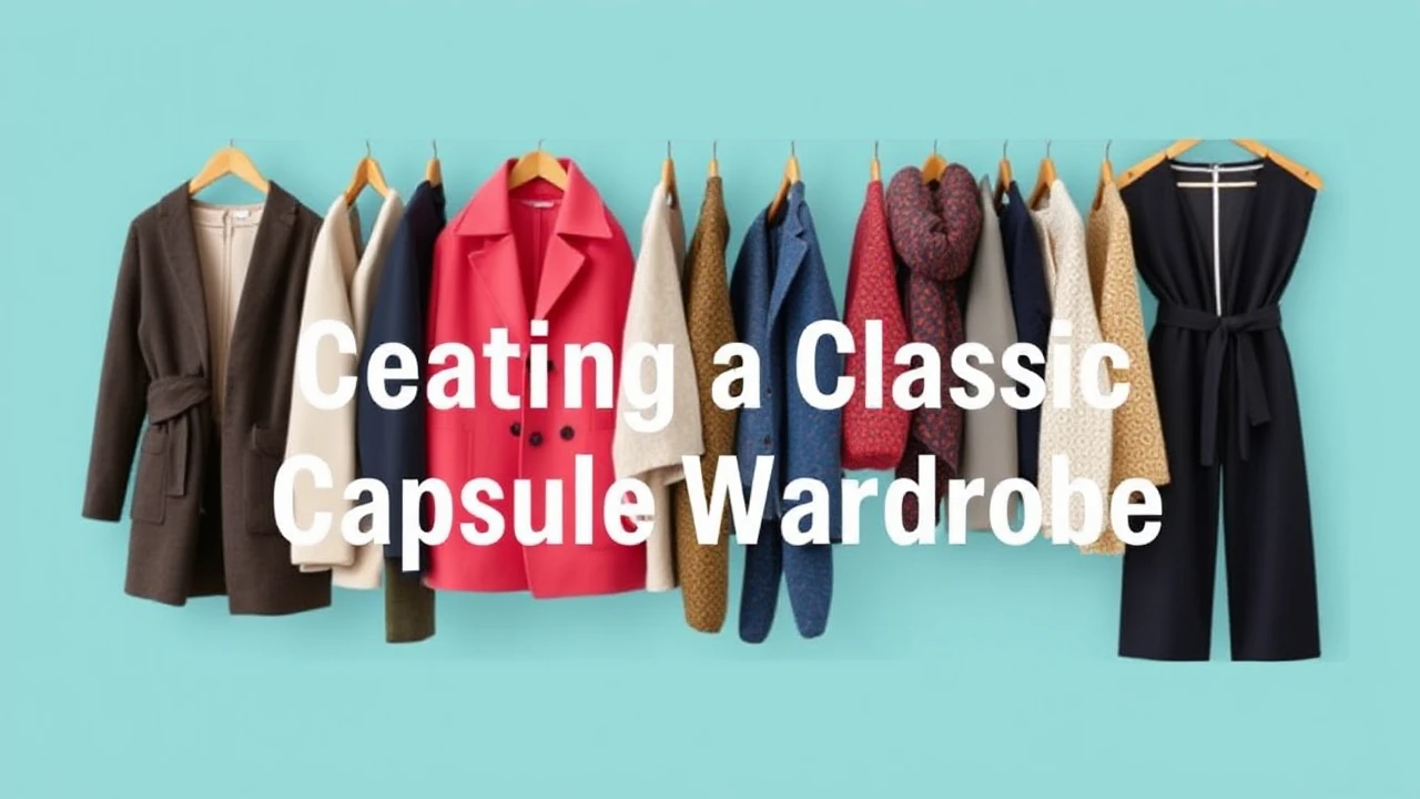 A Comprehensive Manual to Creating a Classic Capsule Wardrobe