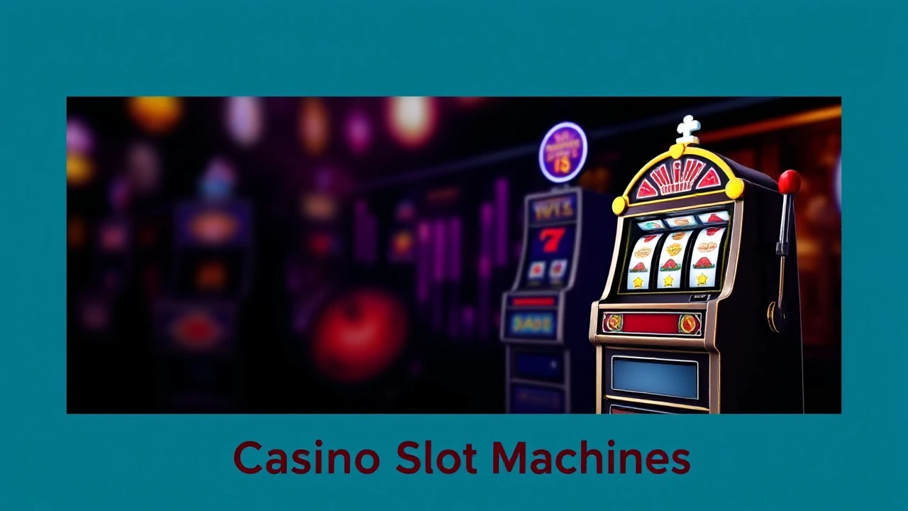 Your Go-To Handbook to Casino Slot Machines