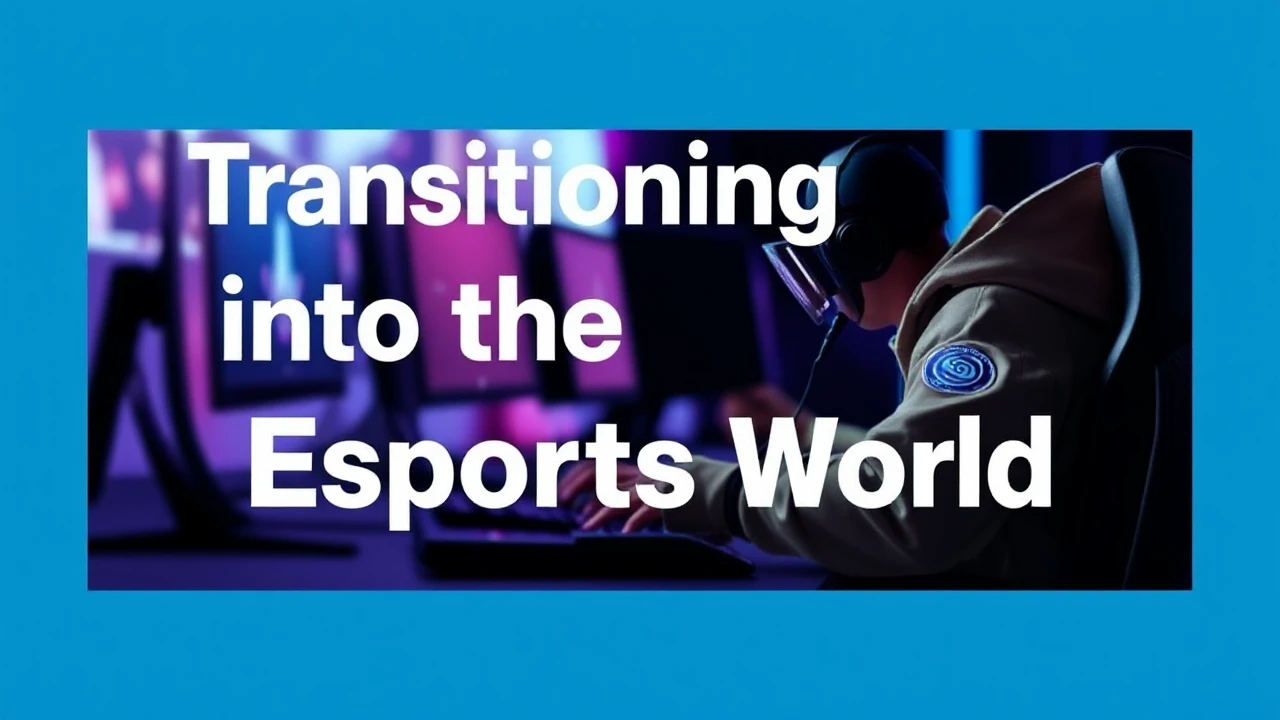 Transitioning into the Esports World: A Guide for Gamers