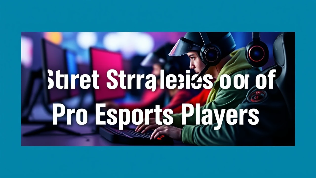 Unveiling the Secret Strategies of Pro Esports Players