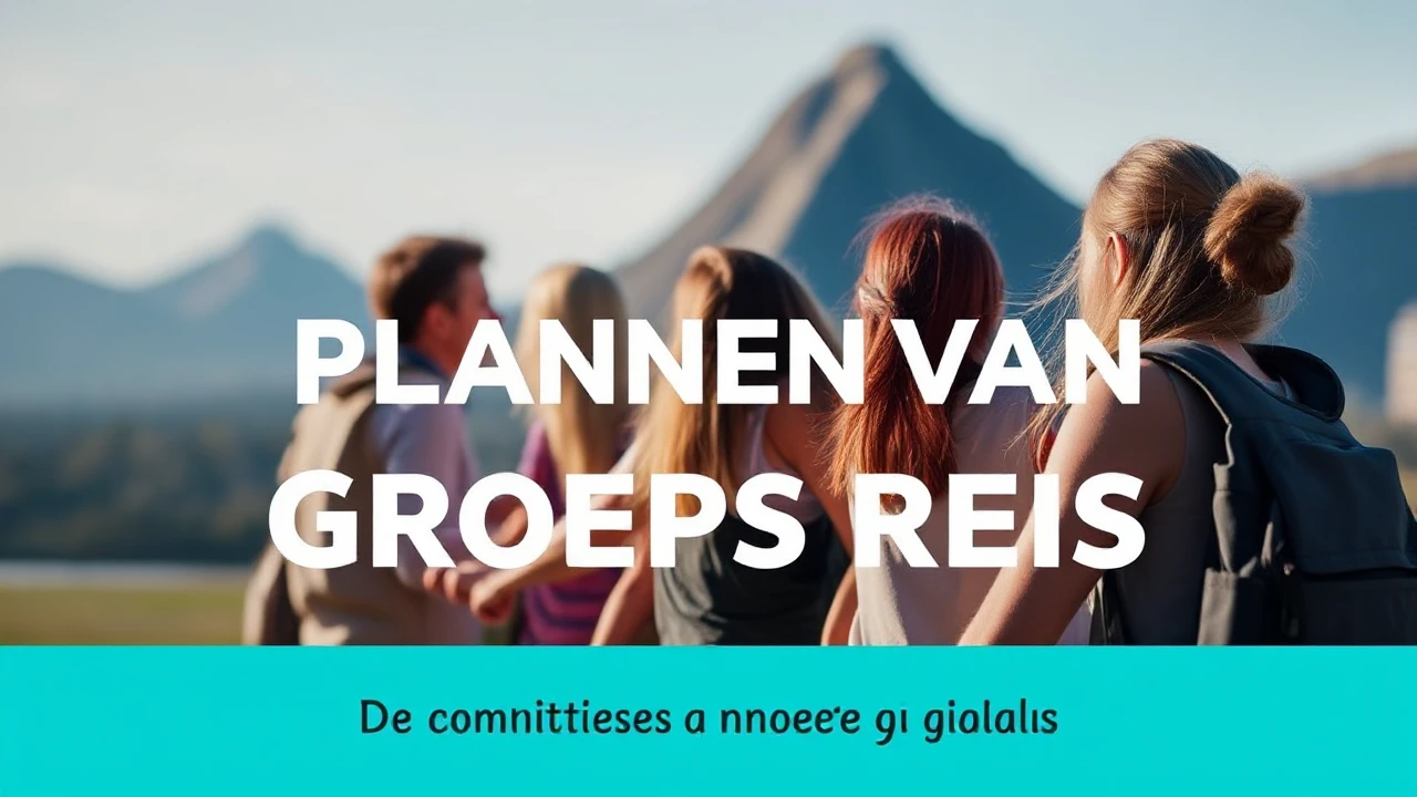 De ultieme gids voor het plannen van een groepsreis
