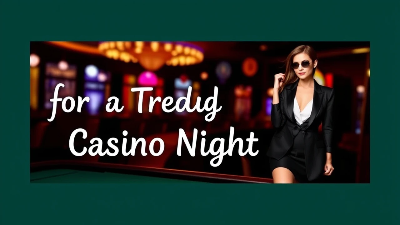 Stylish Outfit Ideas for a Trendy Casino Night Out