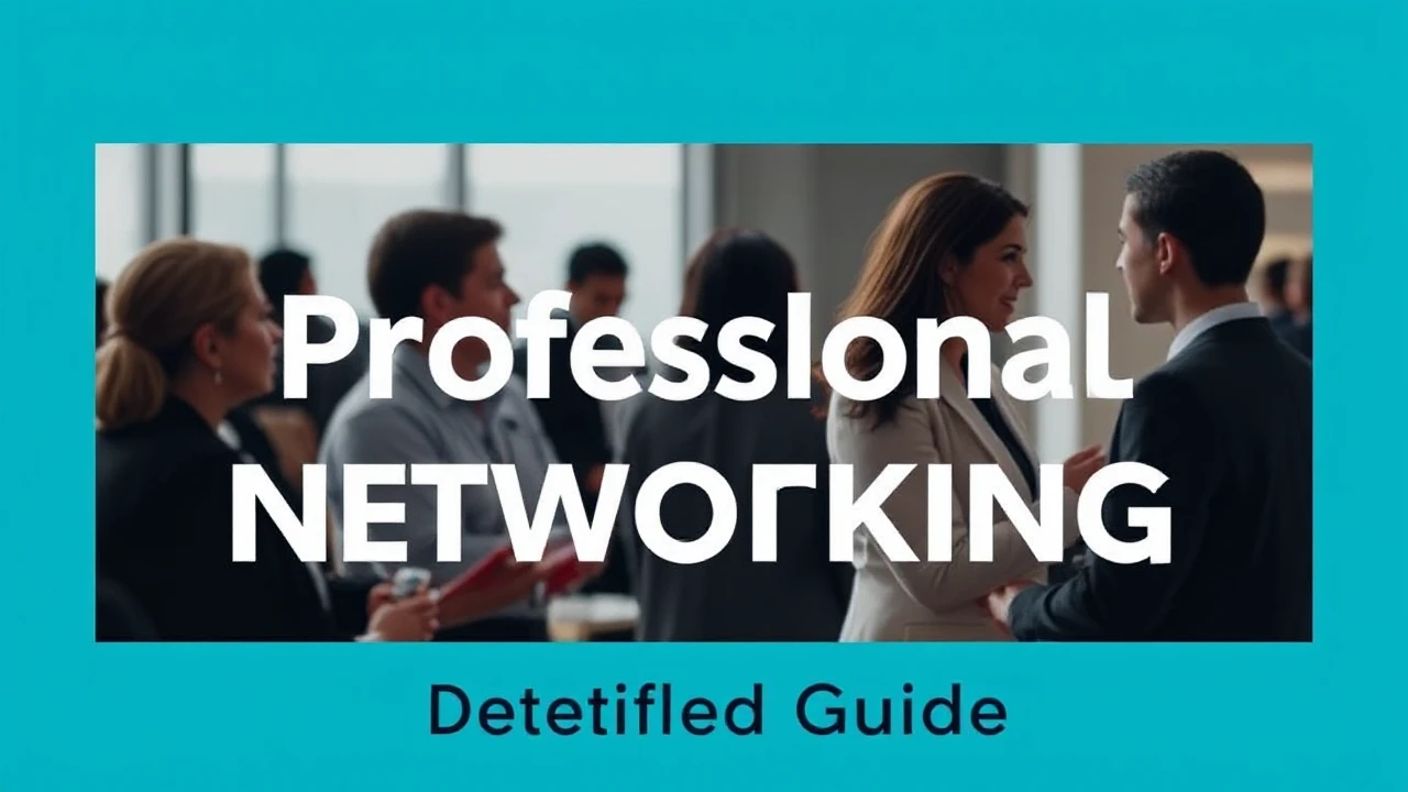 Mastering the Art of Professional Networking: A Detailed Guide