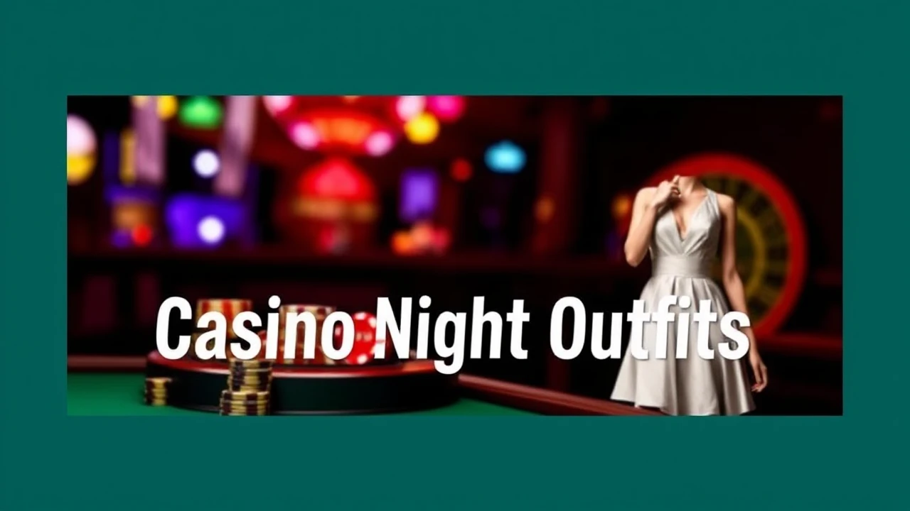 Your Go-To Manual for Selecting Casino Night Outfits