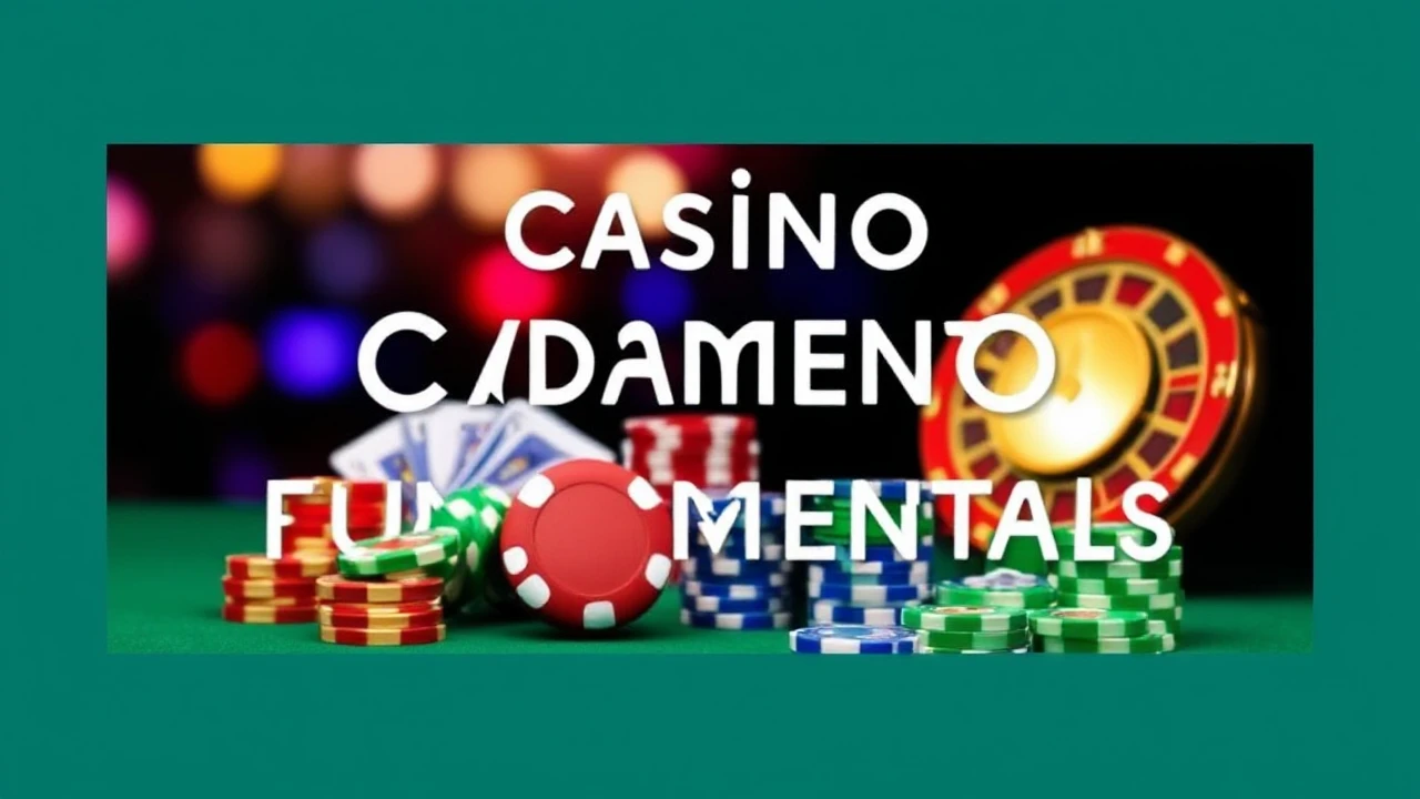 Casino Fundamentals: A Beginner's Definitive Guide