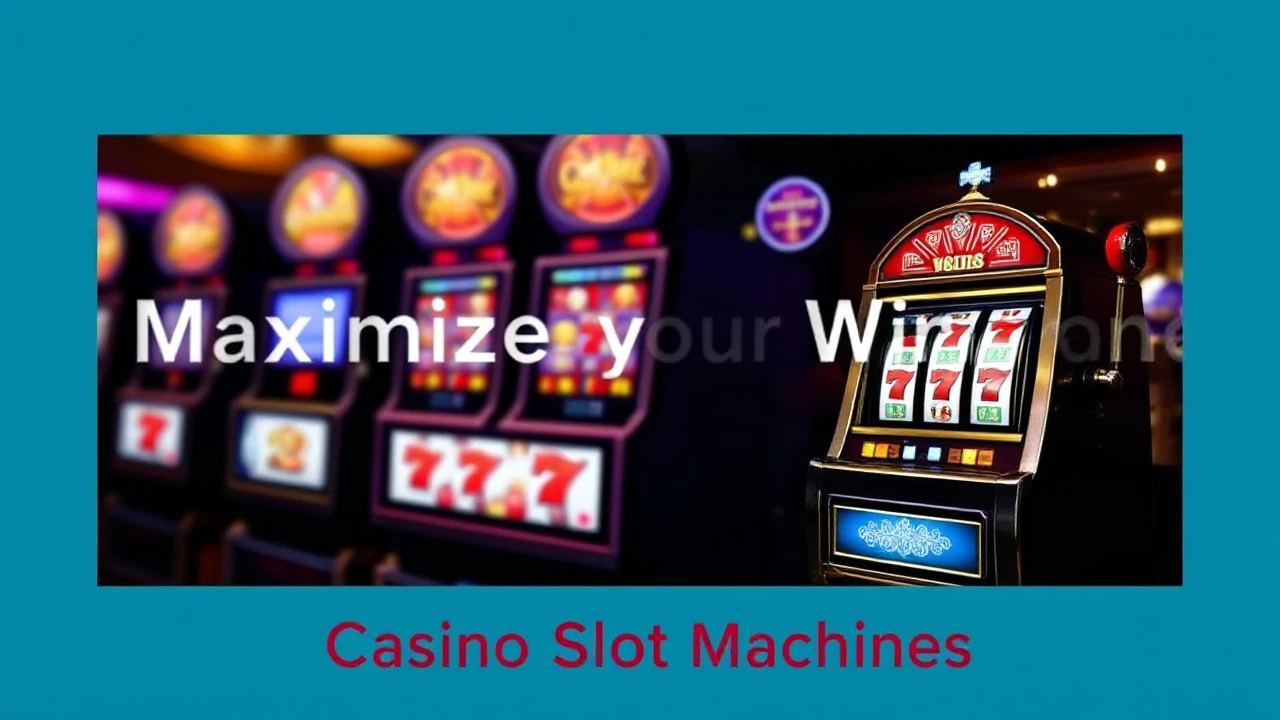7 Ways to Maximize Your Wins on Casino Slot Machines