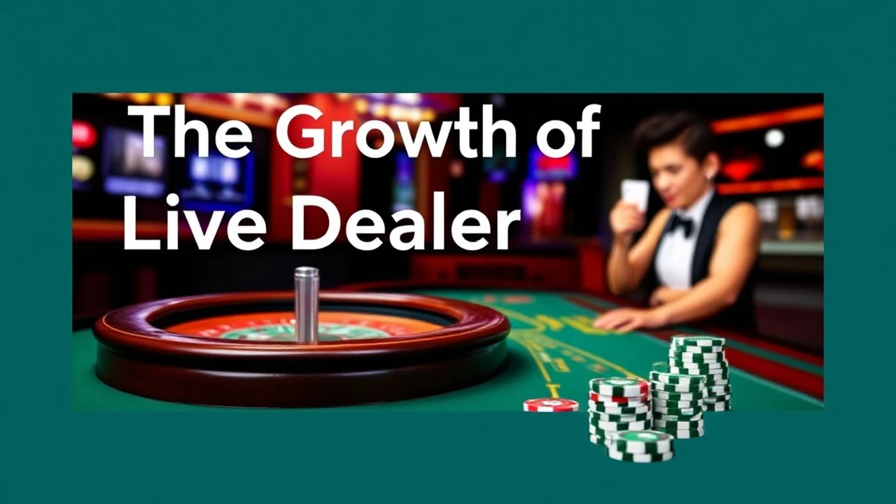 The Growth of Live Dealer Casino Games