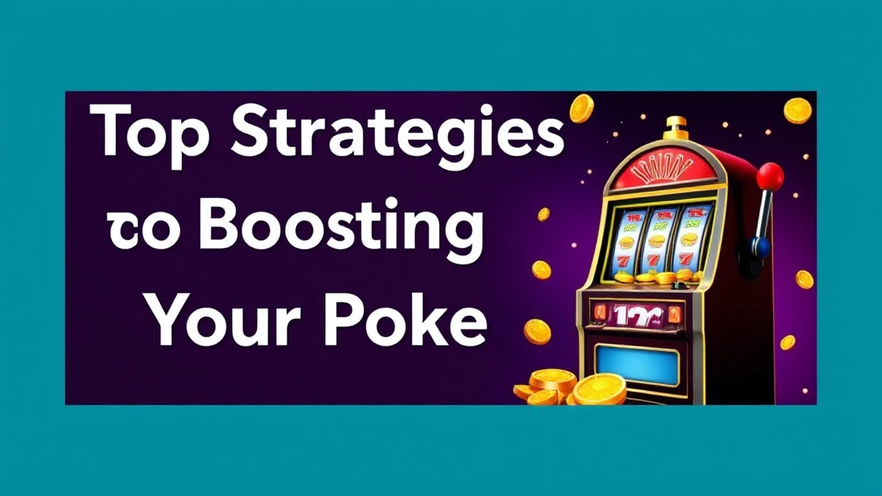Top Strategies to Boosting Your Pokie Wins