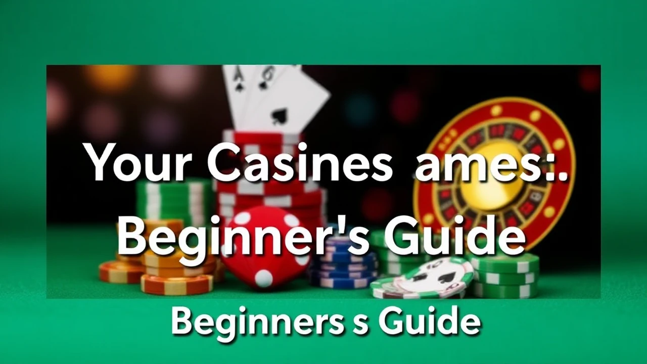 Embark on Your Casino Games Journey: A Beginner's Guide