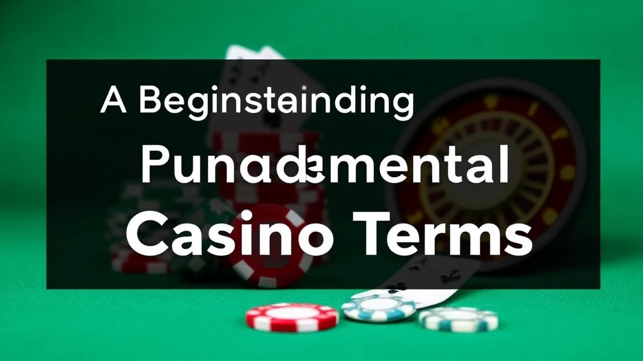 A Beginner's Guide to Understanding 10 Fundamental Casino Terms