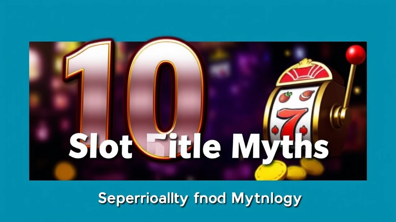 Exposing 10 Slot Title Myths: Separating Reality from Mythology