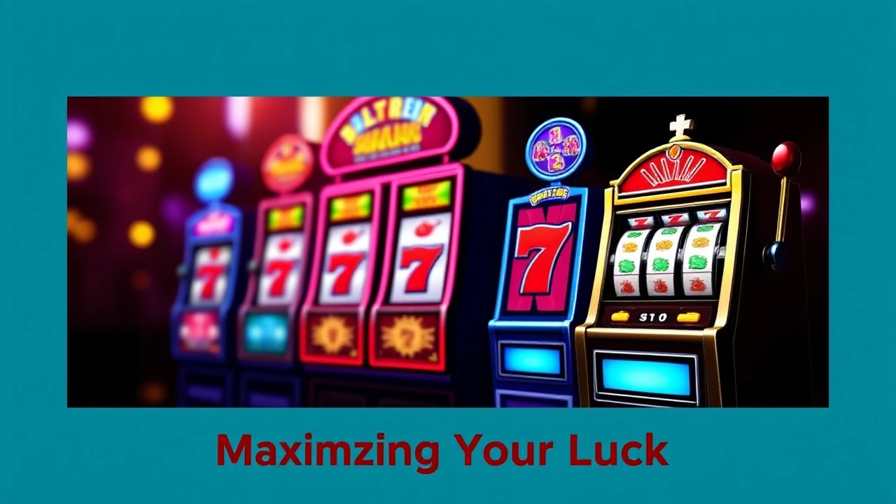 Maximizing Your Luck: Tactics for Scoring Big at Slot Machines