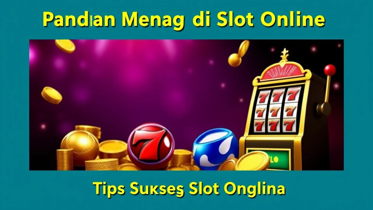 Panduan Menang di Slot Online: Tips Sukses Jackpot Terbongkar