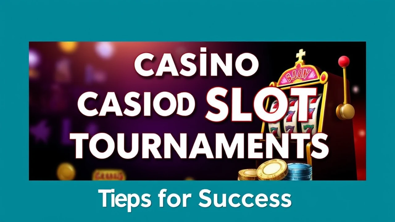 Casino Slot Tournaments: Tips for Success