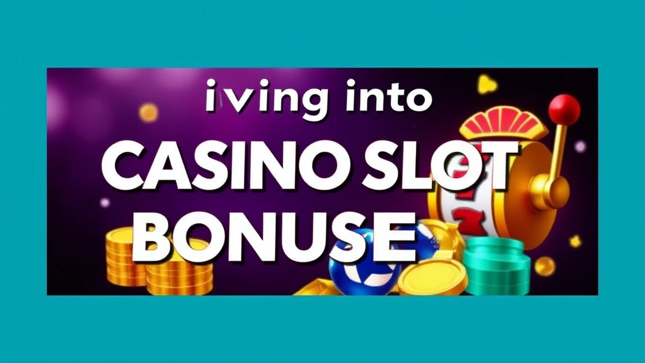 Delving into Casino Slot Bonuses: A Guide for Players